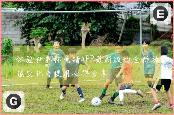 体验世界杯竞猜APP最新版的全新功能变化与使用心得分享